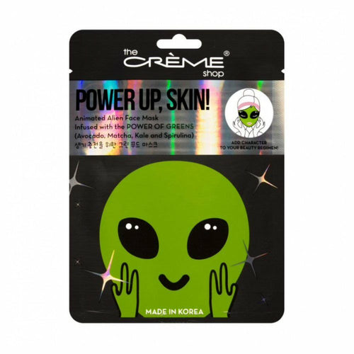 Gesichtsmaske The Crème Shop Power Up, Skin! Alien (25 g)