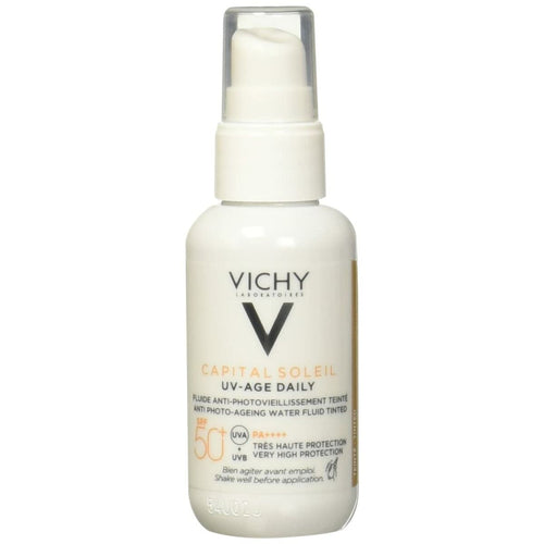 Sonnenschutz mit Farbe Vichy Capital Soleil Anti-Falten SPF 50+ (40 ml)