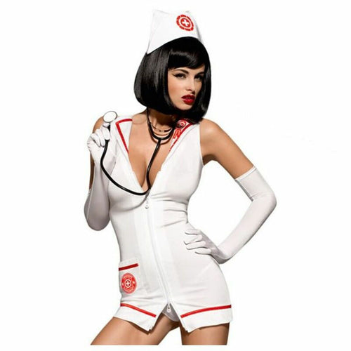 Krankenschwester Emergency Kostüm S/M Obsessive E24003