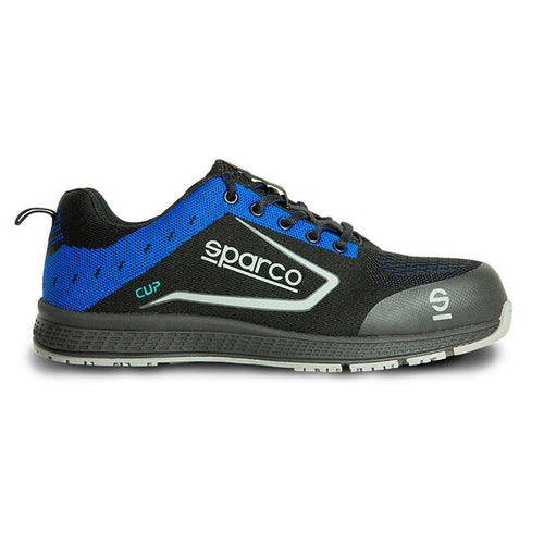 Sicherheits-Schuhe Sparco Cup Nraz Blau/Schwarz S1P Schwarz/Blau