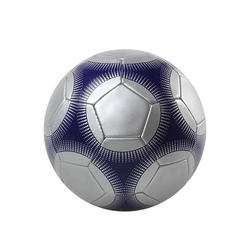 Fussball 113054 Silberfarben Blau