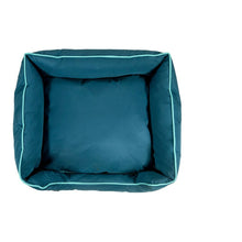 Laden Sie das Bild in den Galerie-Viewer, Hundebett Gloria QUARTZ Azul, gris 70 x 60 cm
