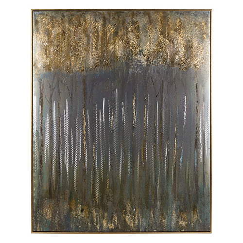Ölgemälde Abstract (80 x 4 x 100 cm) - myhappybrands.com