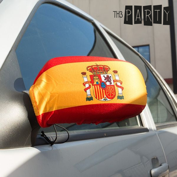 Außenspiegelflagge Spanien (2 Stück)