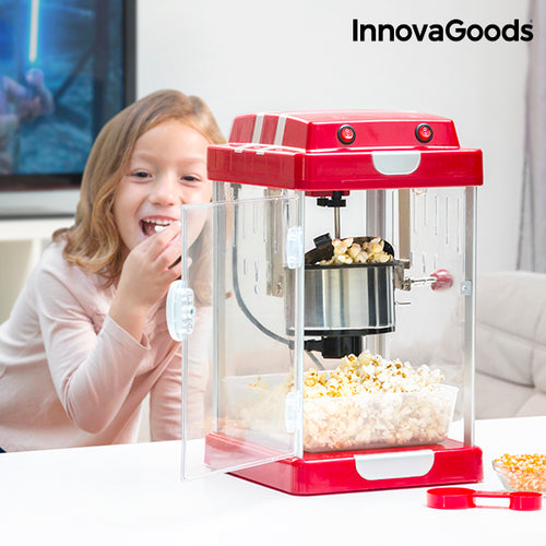 InnovaGoods Tasty Pop Times Popcornmaschine 310W Rot - myhappybrands.com